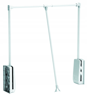 Výsuvný vešiak - Pantographer Loading Hanger Wealth Strong 69-92 cm biely