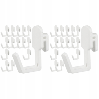 Držiak, vešiak - Vešiak na peg dosku Pegboard Hanger 48 ks