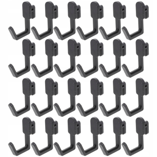 Držiak, vešiak - Vešiak pre peg dosku Pegboard Wall Organizátor 24 ks