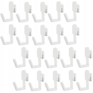 Držiak, vešiak - Peg Hook Rack Peg Board Hook Accessories 24 PCS