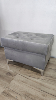 Sedací vak do detskej izby - Krásna šľatka prešívaná hrudník Glamour Classic 50 cm