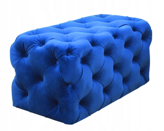 Sedací vak do detskej izby - Prešívané pôvab ouf - Velvet/Velor - 80 cm