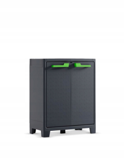 Regál policový - Plast Moby Low Box - 100 x 80 x 44 cm