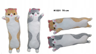 Vankúš na spanie - Plyšový kot 70 cm Kol SA