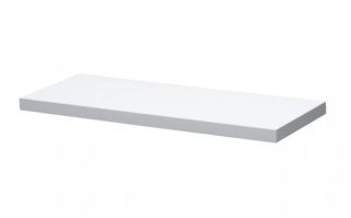 Polica do detskej izby - Biała Swisskrono Furniture Plate Wall Shelf100x22
