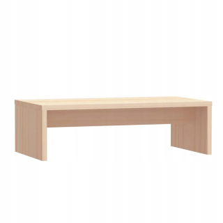 Tv stolík do obývačky - Monitor Stand, 50x27x15 cm, omáčka z masívneho dreva