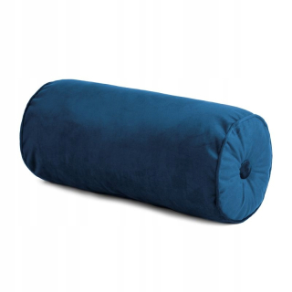 Obliečka na vankúš - Vankúš 20x45 Navy modrý velor valček