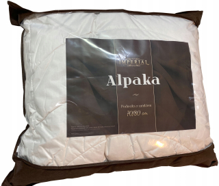 Vankúš na spanie - Vankúš 50x60 Imperial Wool Natural Alpaka AMW