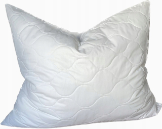 Vankúš na spanie - Vankúš 70x80 anti -allergický bavlnený hrad Poľsko
