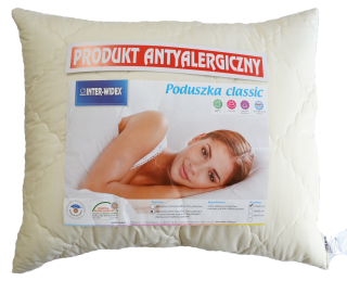 Vankúš na spanie - Klasický antiallergický vankúš 70x80