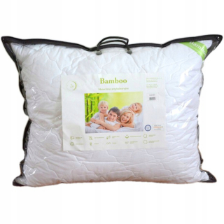 Vankúš na spanie - Bambusový vankúš 70x80 anti -allergický bambus