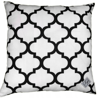 Vankúš na spanie - Základný vankúš marocký biała 45x45 pl