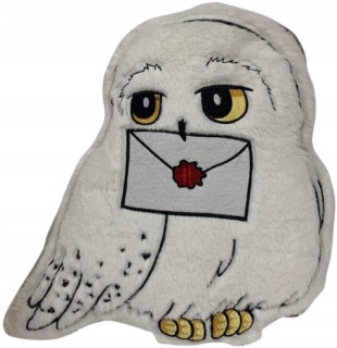 Vankúš na spanie - Harry Potter vankúš Hedwig sova