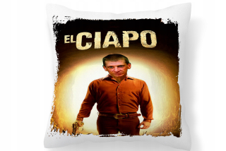 Vankúš na spanie - Kononowicz vankúš Major El Ciapo mix
