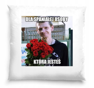 Vankúš na spanie - Hlavný vankúš pre darček úžasného človeka