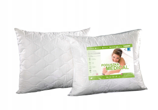 Vankúš na spanie - Anti -allergický vankúš 60x70 Medical so zipsom