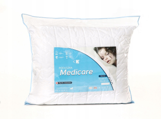 Vankúš na spanie - Anti -allergický vankúš 70x80 Medicare100% mikrofici