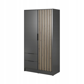 Šatníková skriňa do študenskej izby - Rafał Duży Corner Desk pre notebook Sonoma 125 cm