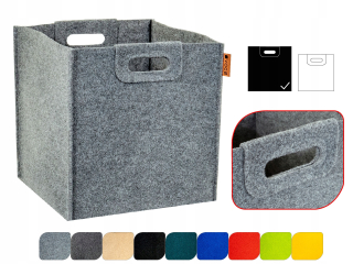 Úložný box pre deti - Plstená kontajnerová košík organizátor Box pre hračky