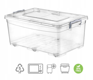 Úložný box pre deti - Krabica na košík na kontajner pre hračky s vekom 32 l