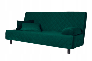 Prikrývka, prehozy na posteľ - Kryt kryt Ikea Beddinge prešívaný zamat