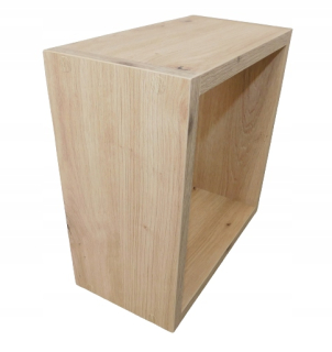Polica do predsiene - Artisan Oak Poličky 30x30x15 Kubik Hanging Square