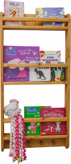 Polica do detskej izby - Detská polica pre knihy Montessori