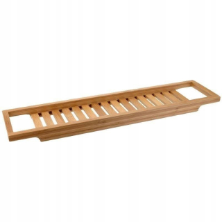 Kúpeľňová polica - Bambusová kúpeľňa na vani