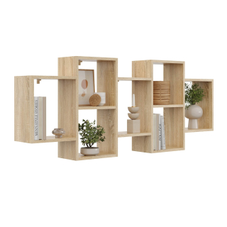 Polica do detskej izby - Sonoma Wall Rack č. 15 visí do obývacej izby