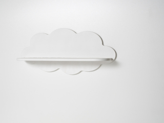 Polica do detskej izby - Mini Cloud Poličky.
