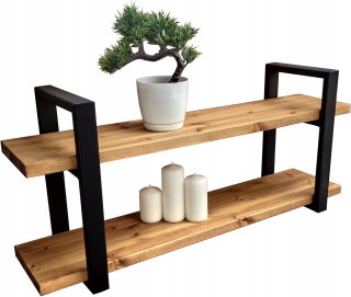 Polica do detskej izby - Stena -kov Wall Poličky visiaci 60 cm