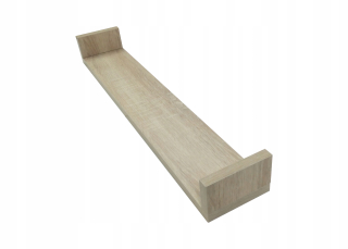 Polica do obývačky - Nočná skrinka komoda CL2 Table 40 cm 2SZ Sonoma Oak