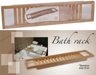 Kúpeľňová polica - Triple Rattan Grey Storage Knižnica
