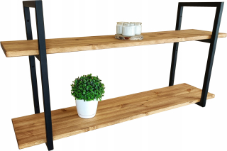 Polica do detskej izby - Závesná polička 130 cm salón detská spálňa