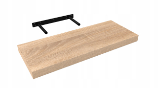 Polica do obývačky - Stolný stôl pre miestnosť salón 100x60 čierna čierna