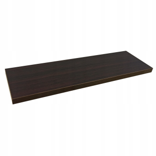 Polica do obývačky - Závesná polica Wenge Wenge 15 x 50 cm susedia