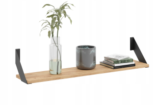 Polica do obývačky - KÁVOVACÍ STOL LOFT MODERNÝ BIELA ČIERNA 58x90 CM