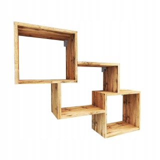 Polica do obývačky - Tabuľky Attry Square Tables Set 2 ks