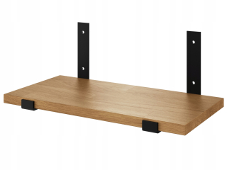 Polica do detskej izby - Priemyselný podkrovný držiak na držiak na zavesenie poličky L 50x30 cm