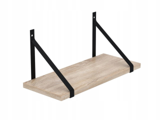 Polica do detskej izby - Závesná poličková kuchynská izba Sonoma Oak 50 cm