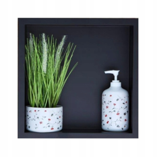 Kúpeľňová polica - Kúpeľňa NEL DD 1K 60 cm - biela podložka
