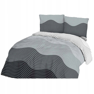 Kompletný set posteľných obliečok - Sada bavlnených obliečok 140x200 s vankúšom