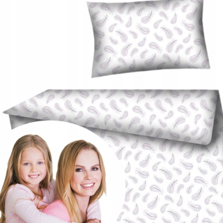 Kompletný set posteľných obliečok - Sada podstielky saténového saténu 160x200 Gray Gladka