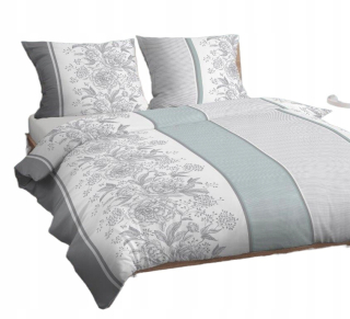 Kompletný set posteľných obliečok - Posteľná bielizeň 140x200cm + 1 x vankúš, bavlna 100%