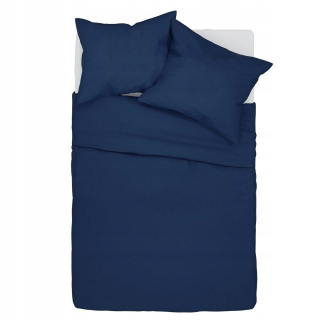 Kompletný set posteľných obliečok - Biela bavlna hotelová obliečka 200x220 + 2x 40x80