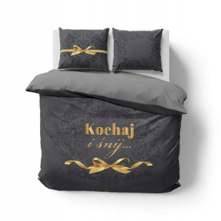 Kompletný set posteľných obliečok - Dekoratívna podstielka 200x220 2x farebná kôra vankúša