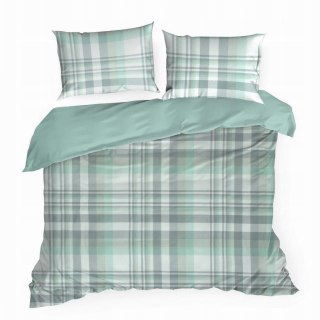 Kompletný set posteľných obliečok - Posteľná bielizeň 220x200 Čierna Hora 10 bavlnených flanel