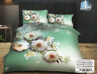 Kompletný set posteľných obliečok - Sada obliečok 150x200 bavlna 2 vankúše 70x80