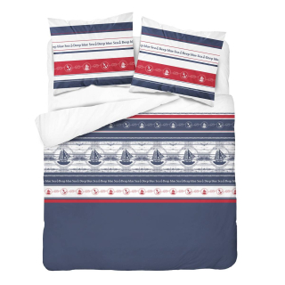 Kompletný set posteľných obliečok - Bavlnená podstielka 200x220 Elegantná 020 -B - 200x220