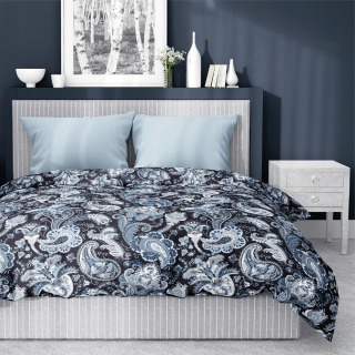 Kompletný set posteľných obliečok - Posteľná bielizeň z kôry 160x200cm 2 ks 70x80cm pútniky SZ